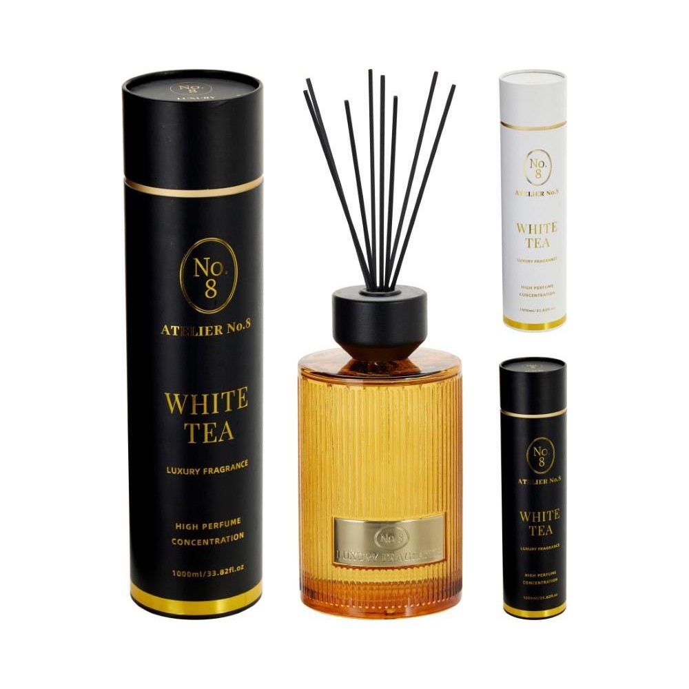 DIFFUSORE VETRO SCATOLO 1000 ML. 2 FRAGRANZE